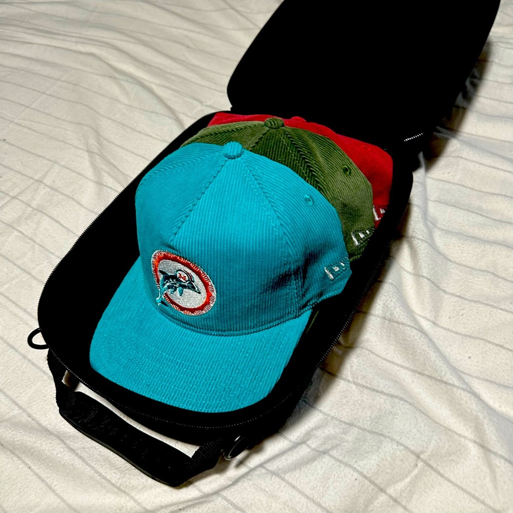 Three New Era hats
